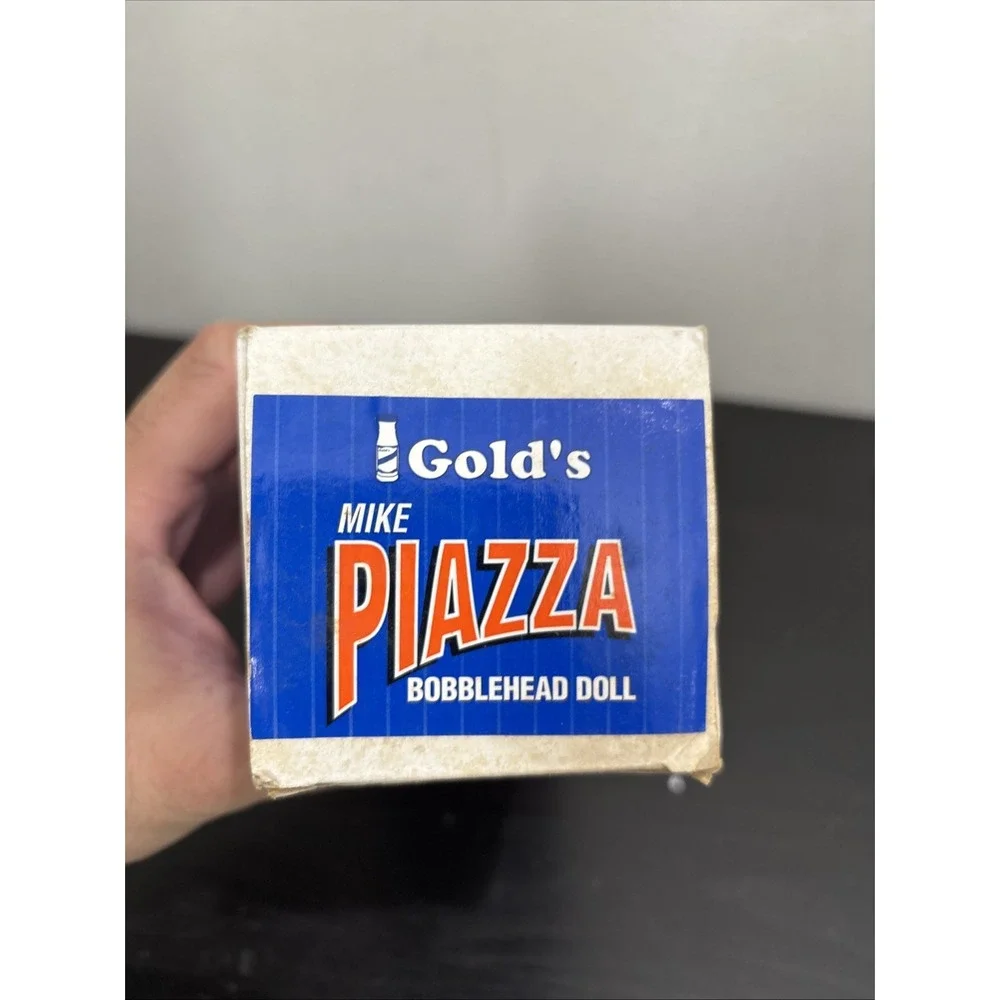 2002 Mike Piazza Bobblehead New York Mets Original Box Gold's Collectors Series
